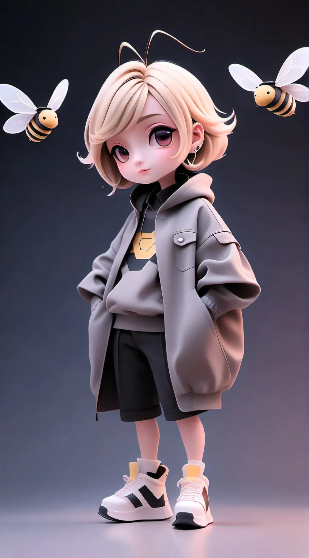 ai character: Maya the bee 2 background