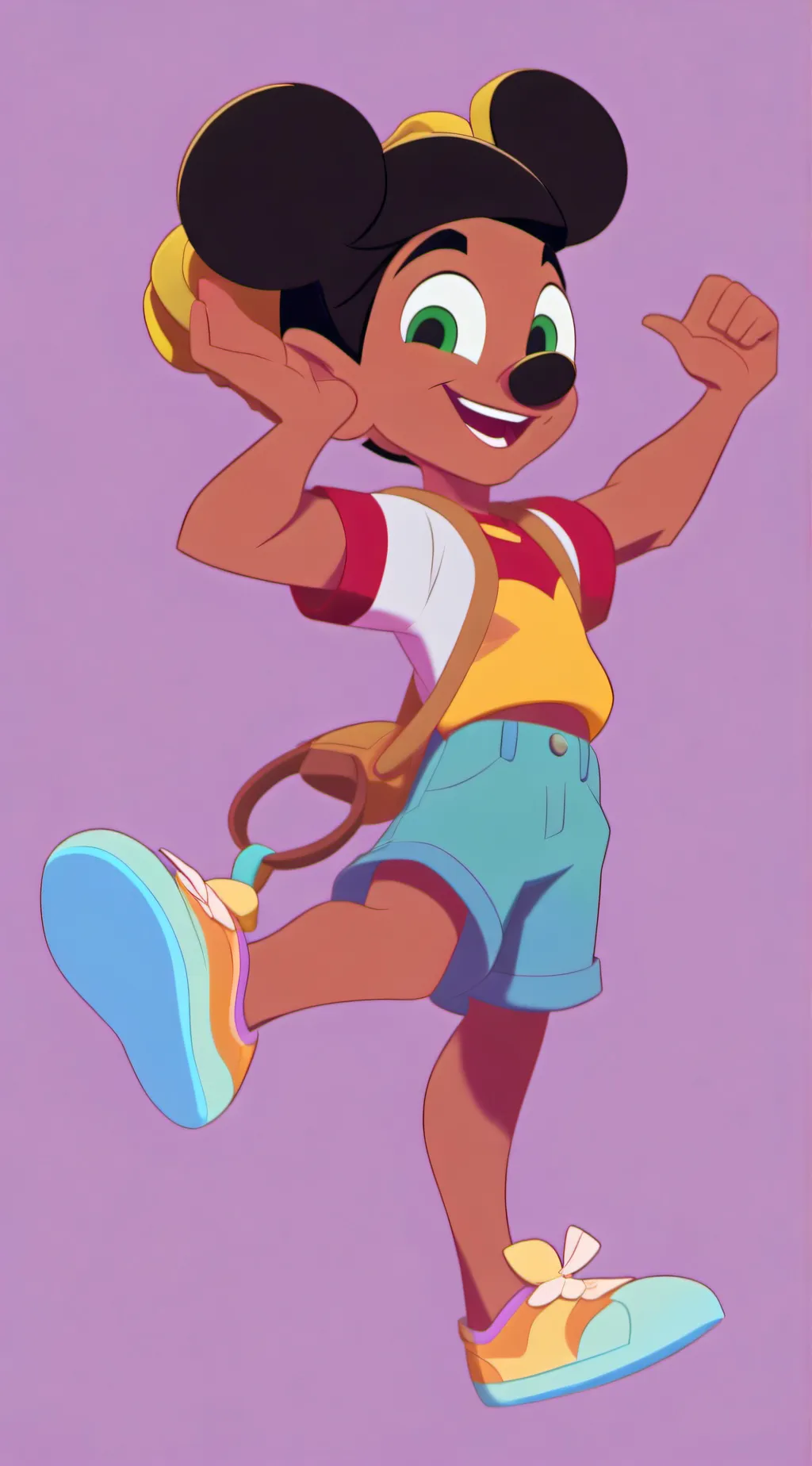 ai character: Socks background
