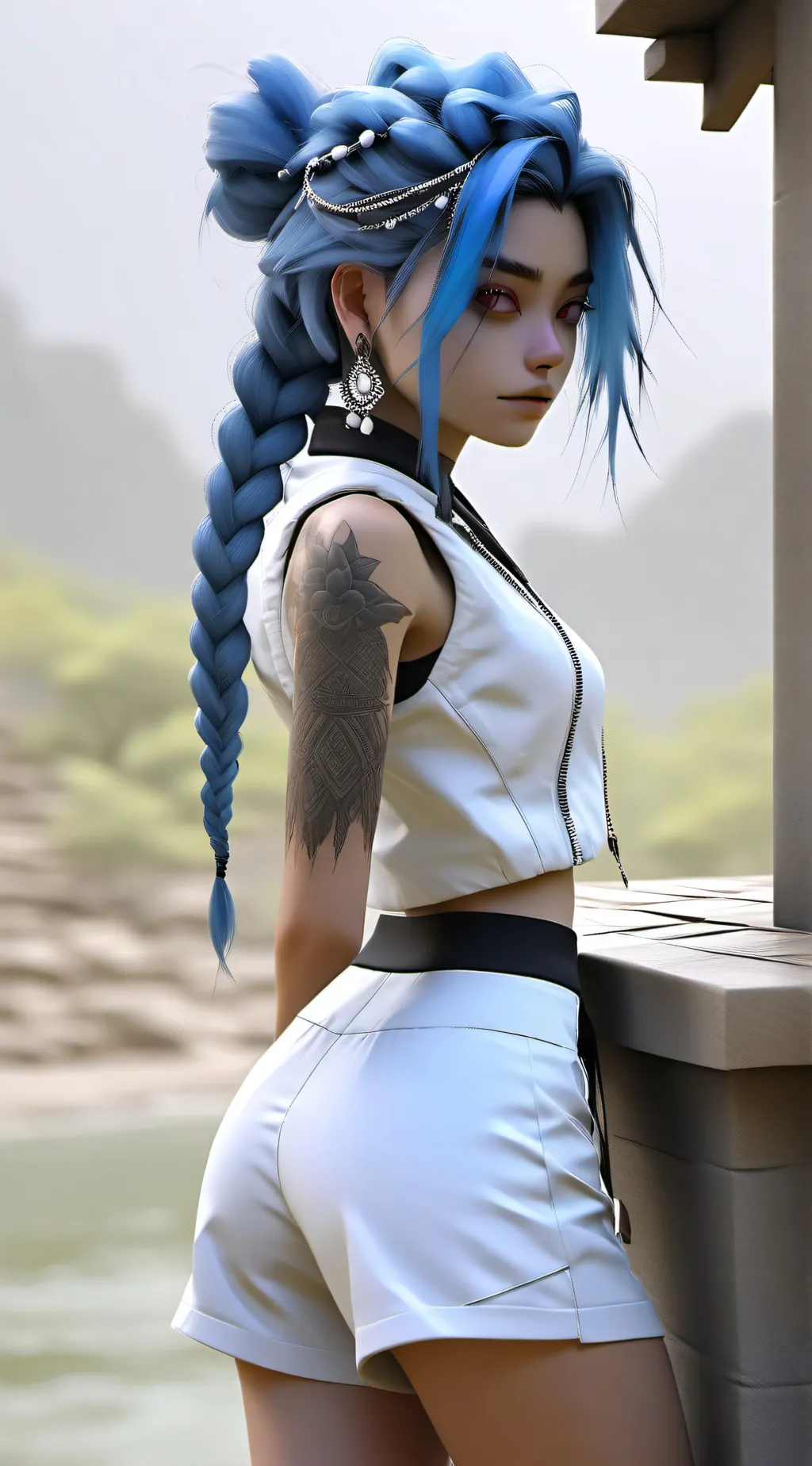 ai character: Arrow background