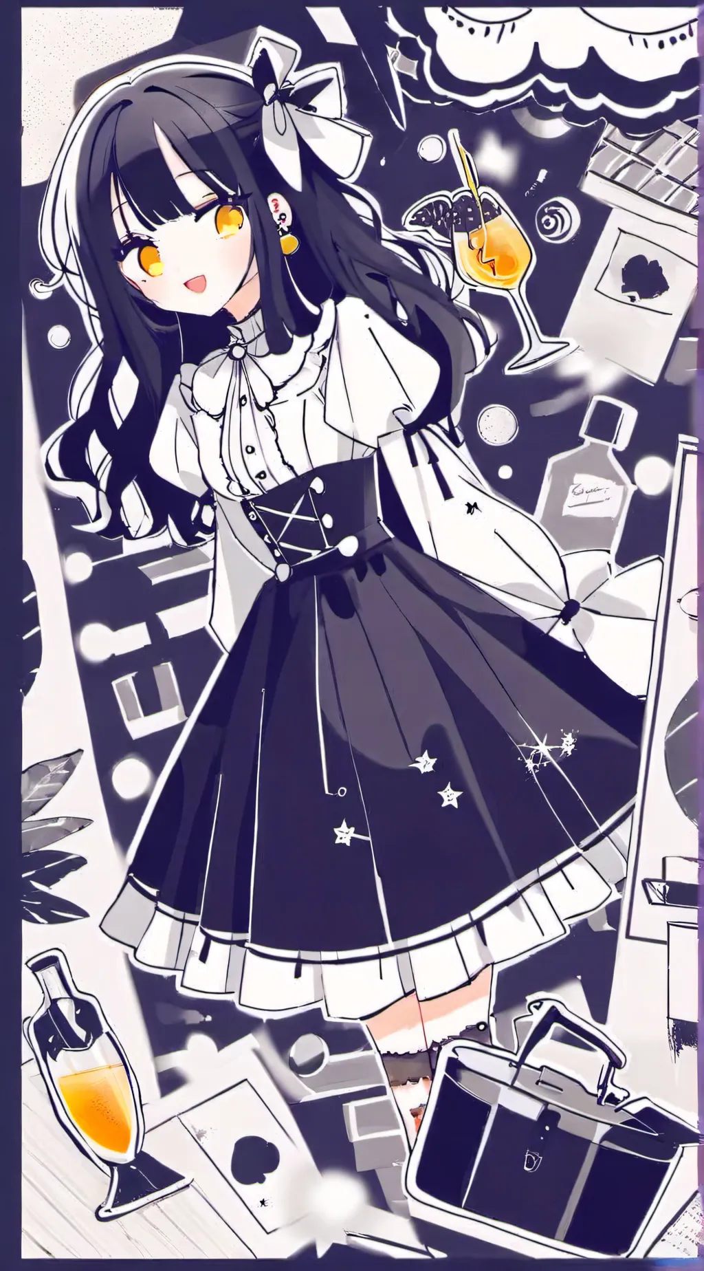 ai character: Sadi background