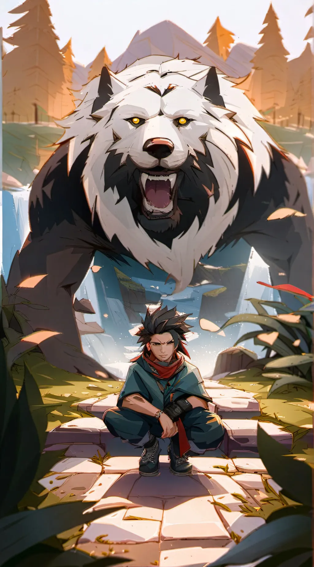 ai character: arthur background