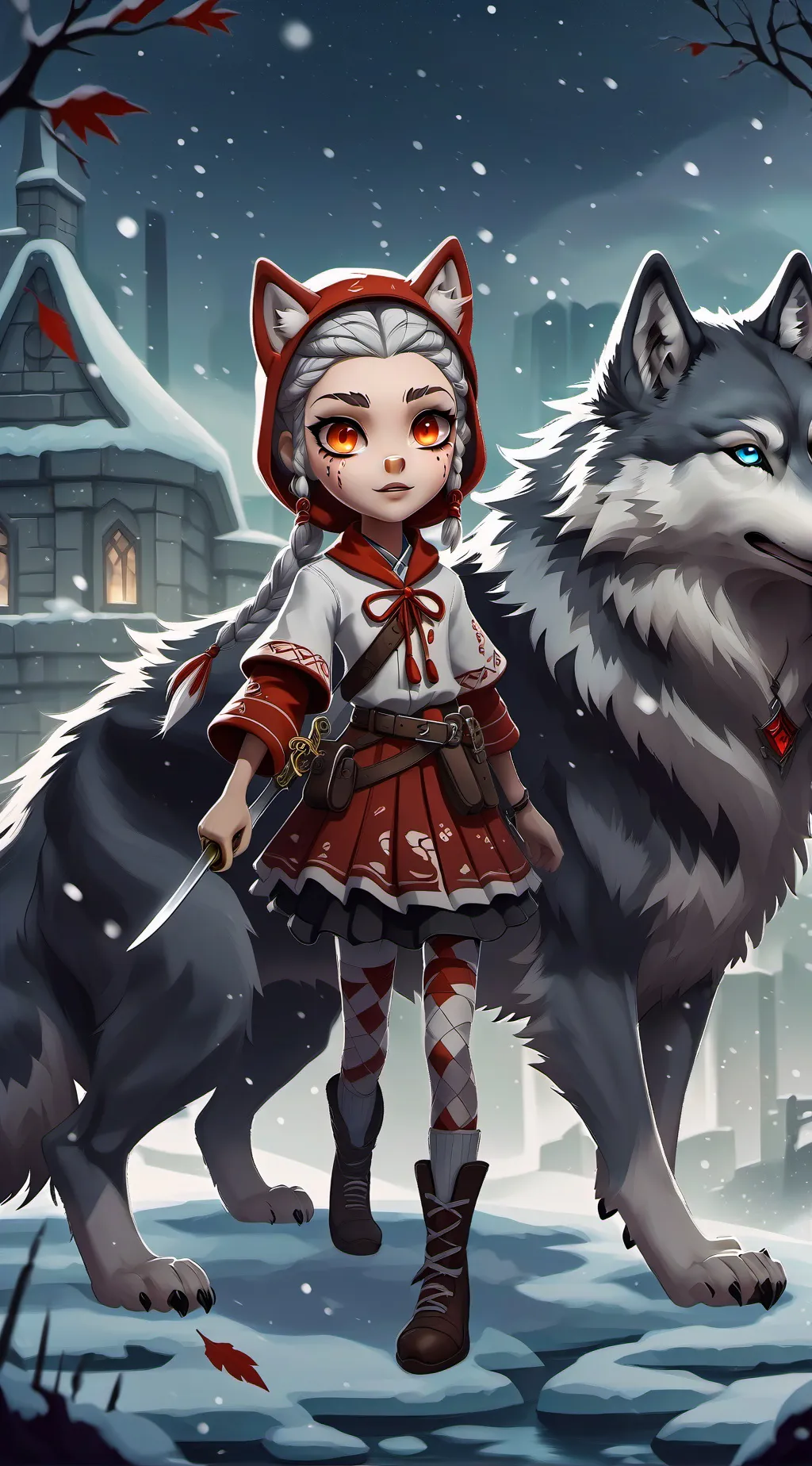 ai character: Amie background