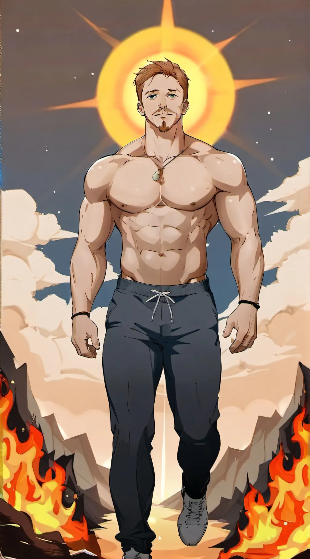 ai character: Escanor background