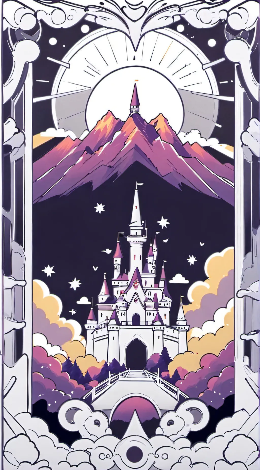 ai character: Castle of Sorry background