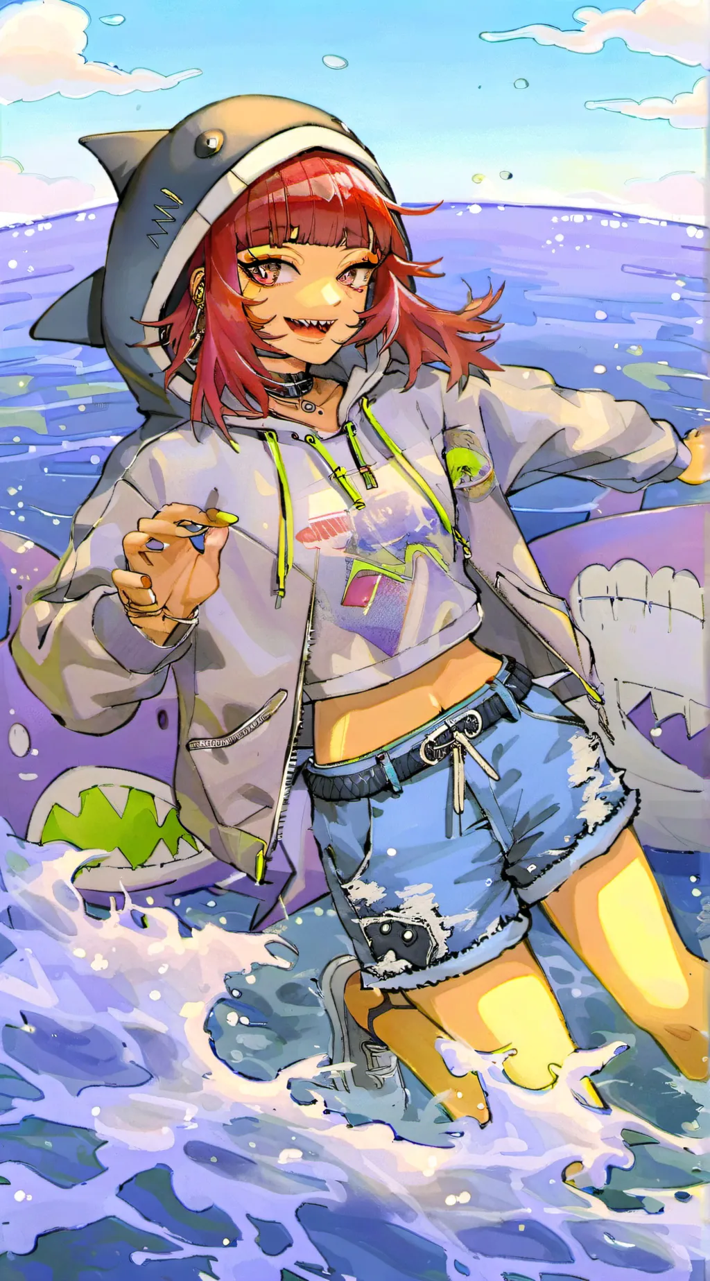 ai character: MHA WAR background