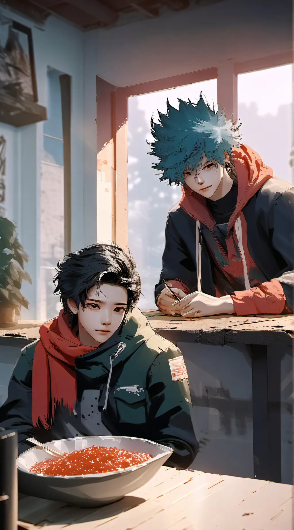 ai character: MHA Final War 2 background