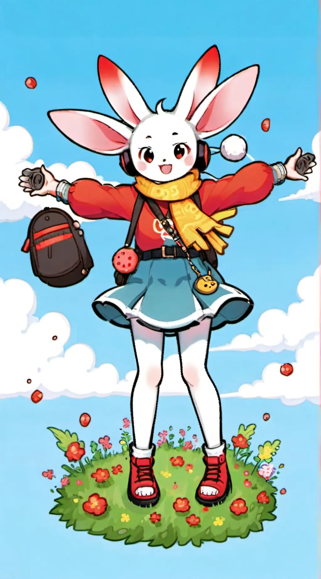 ai character: Lily Bonbon background