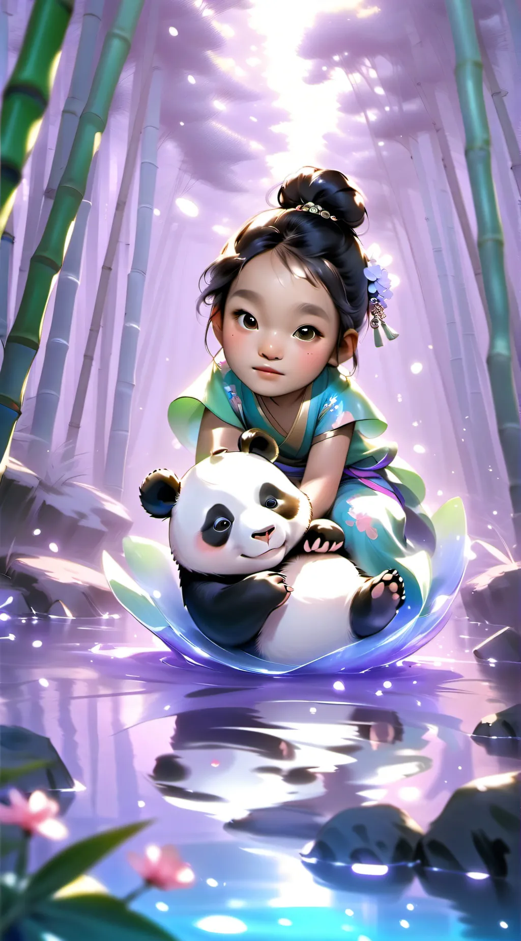 ai character: Davina  background