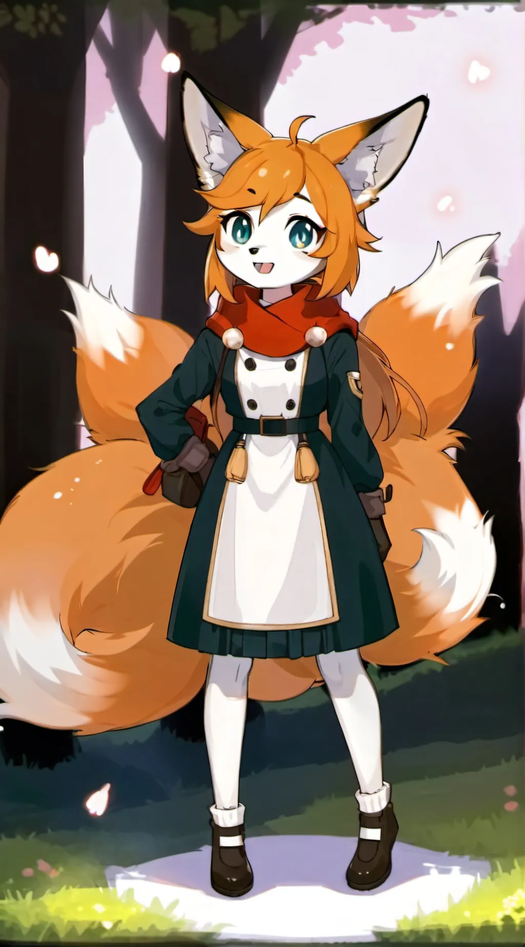 ai character: cUte background