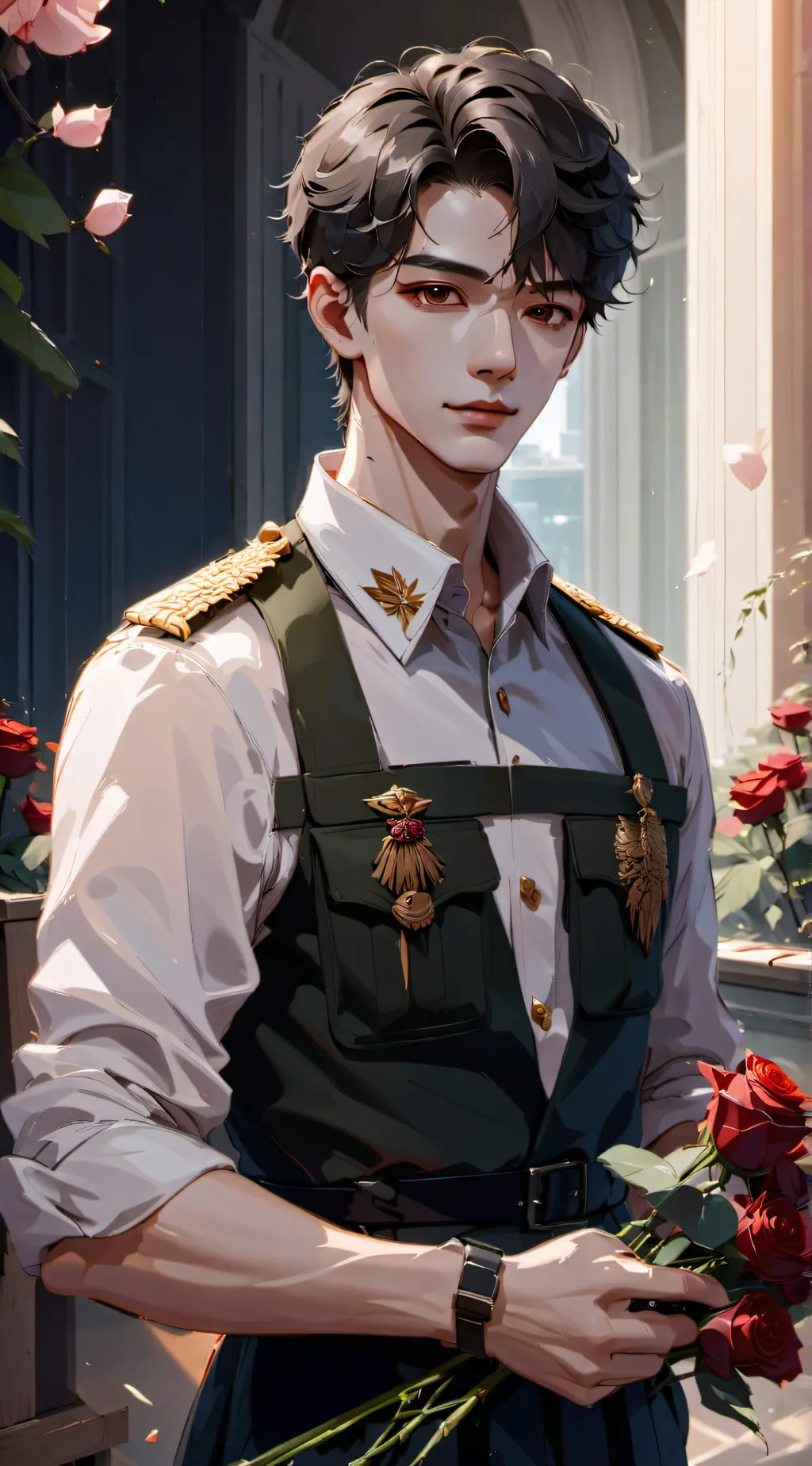 ai character: Ryan  background