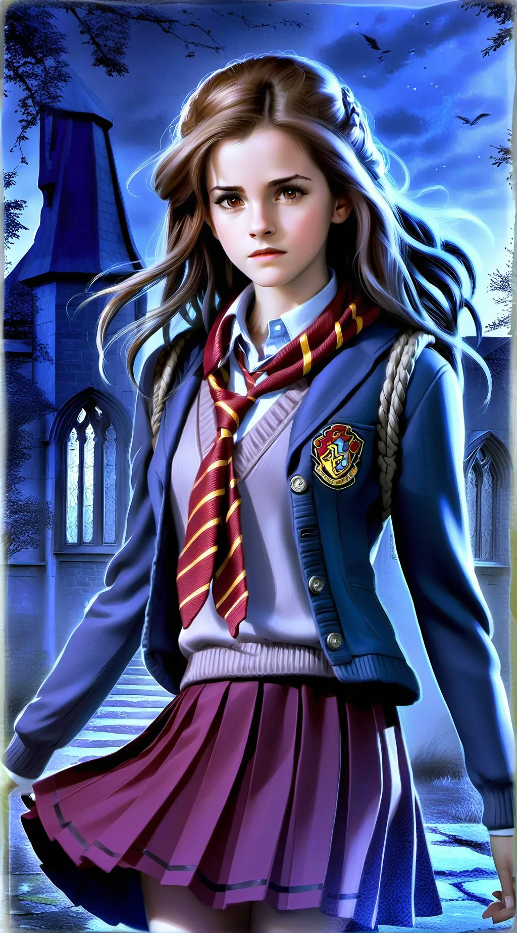ai character: Hermione background