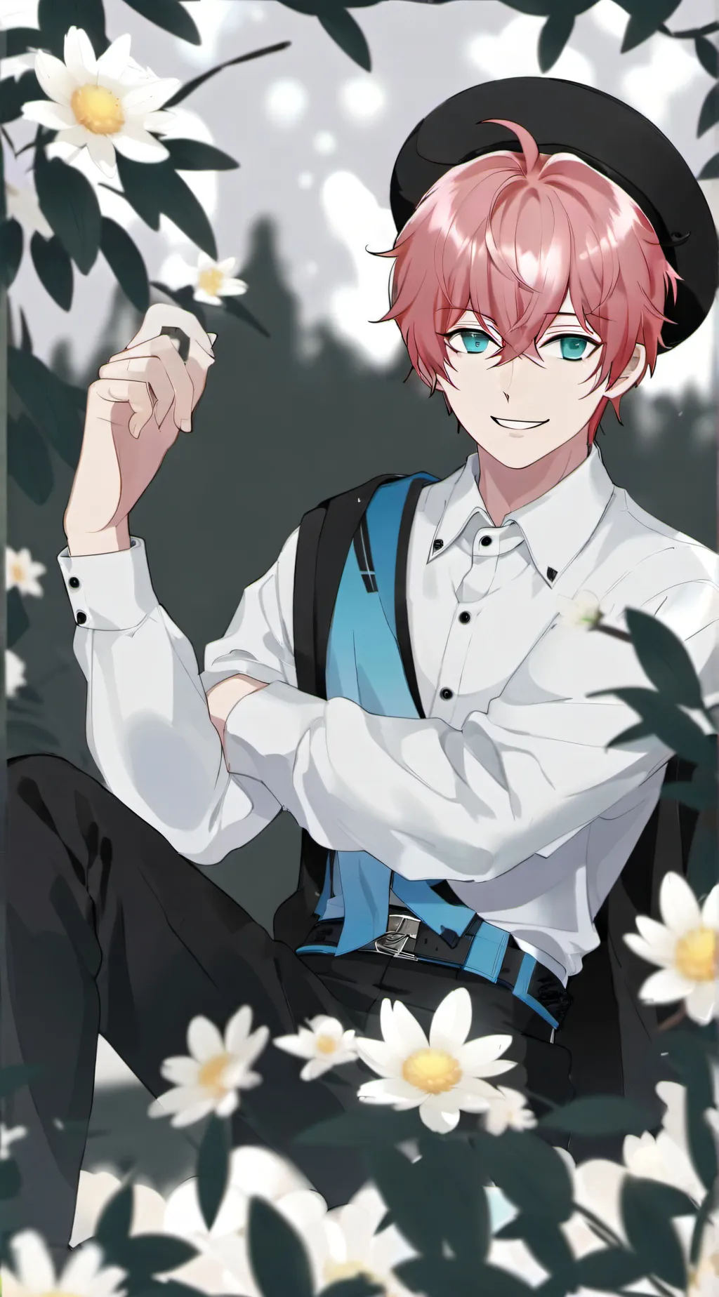 ai character: Leo background