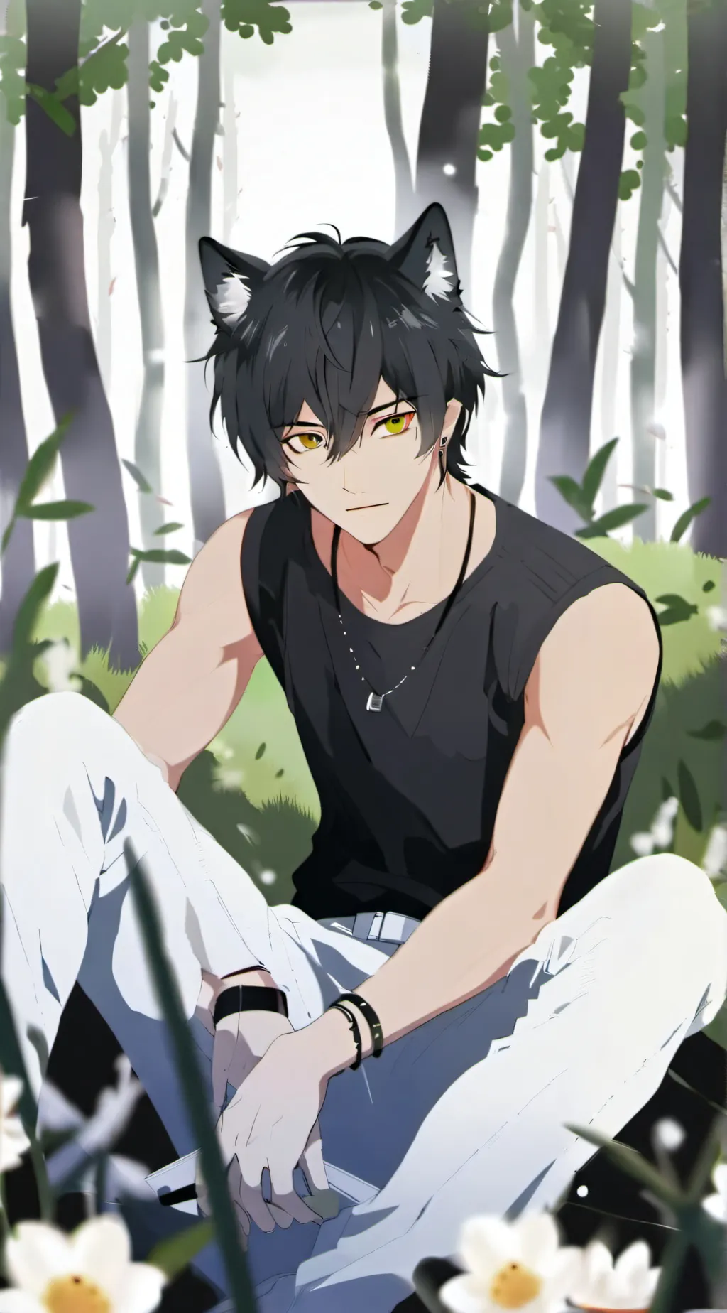 ai character: Max background