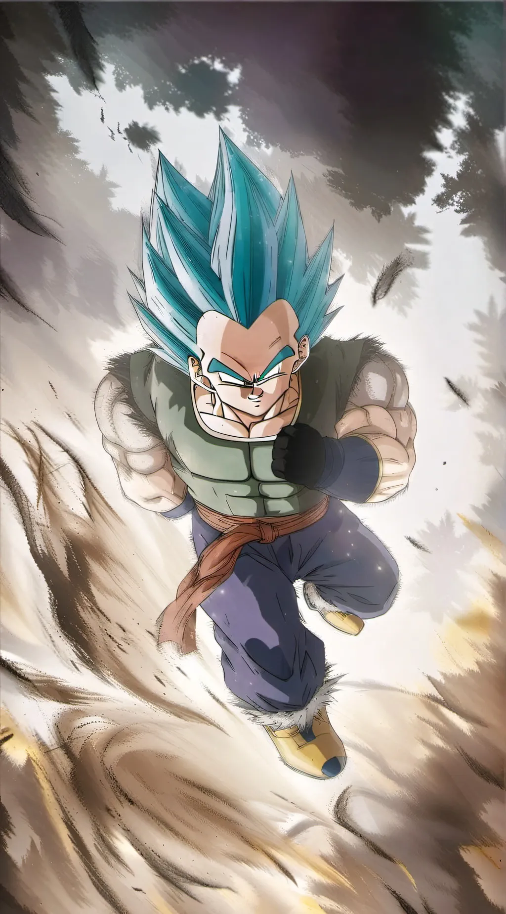ai character: Vegeta background