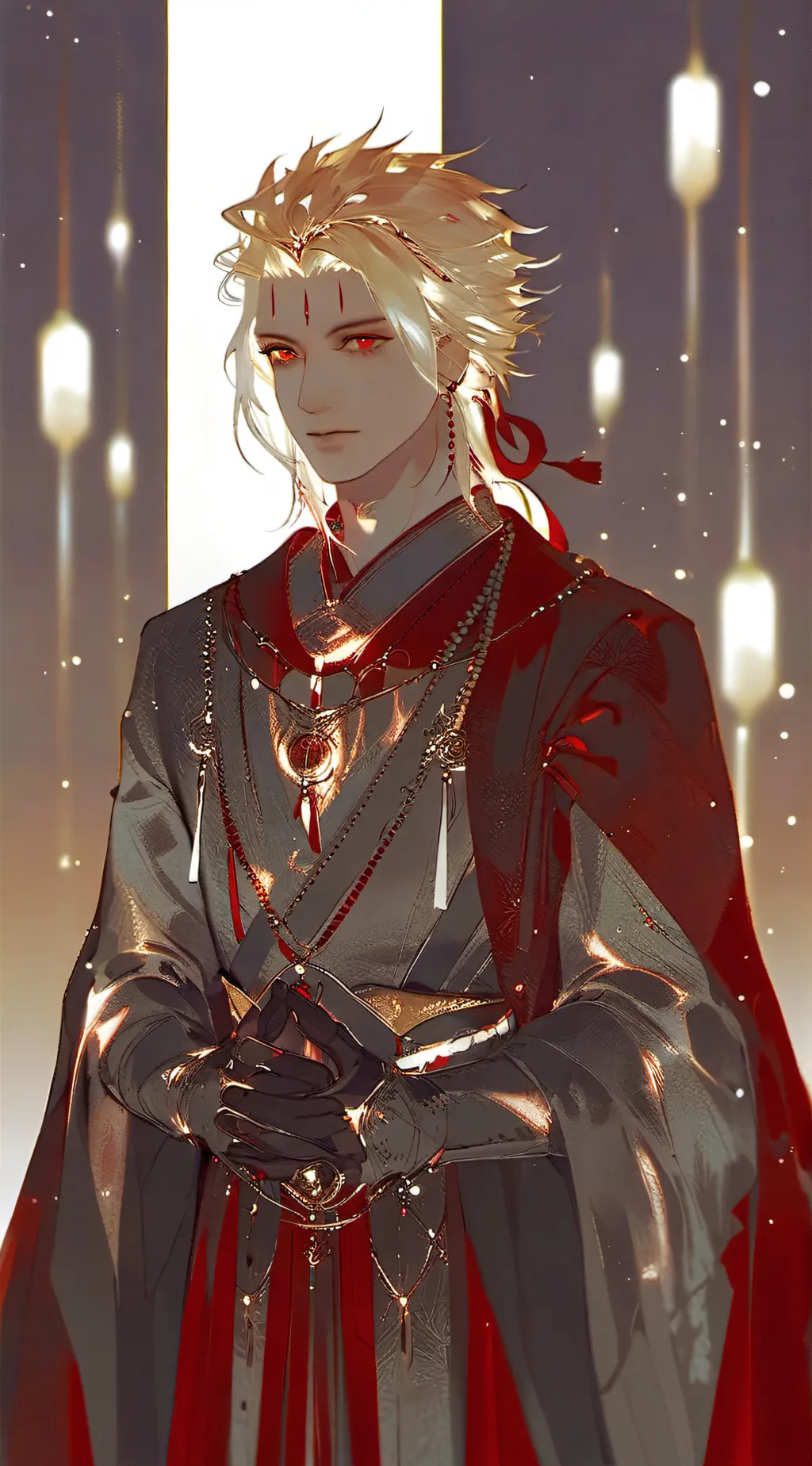 ai character: mha x Alastor  background