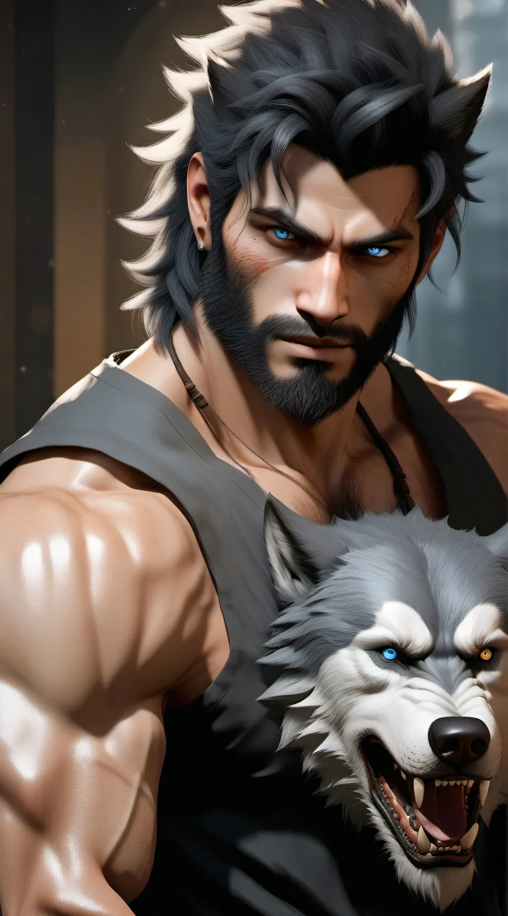 ai character: Marcus background