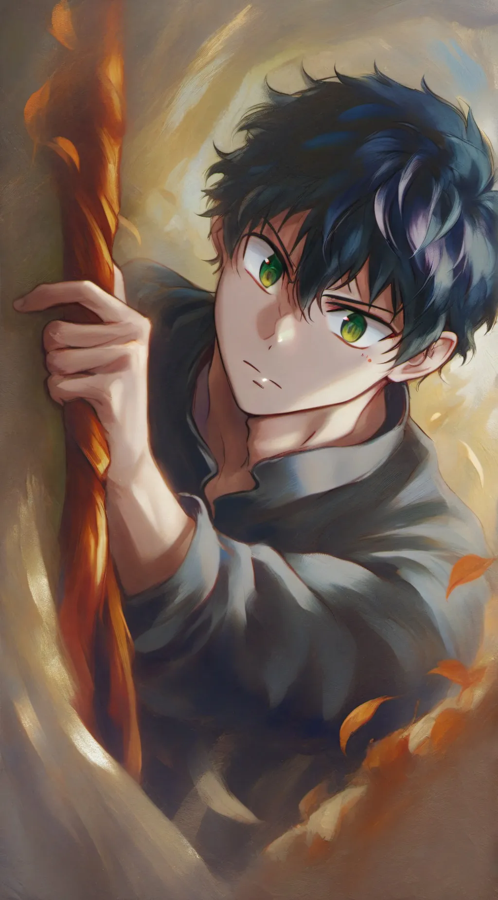 ai character: 1 a  background