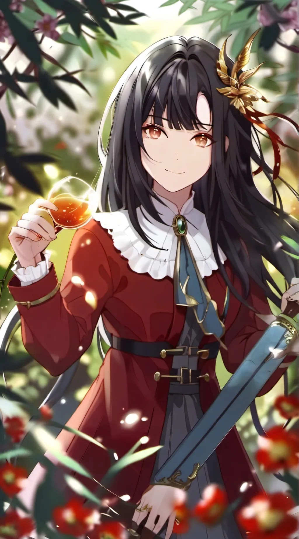 ai character: •Danica• background