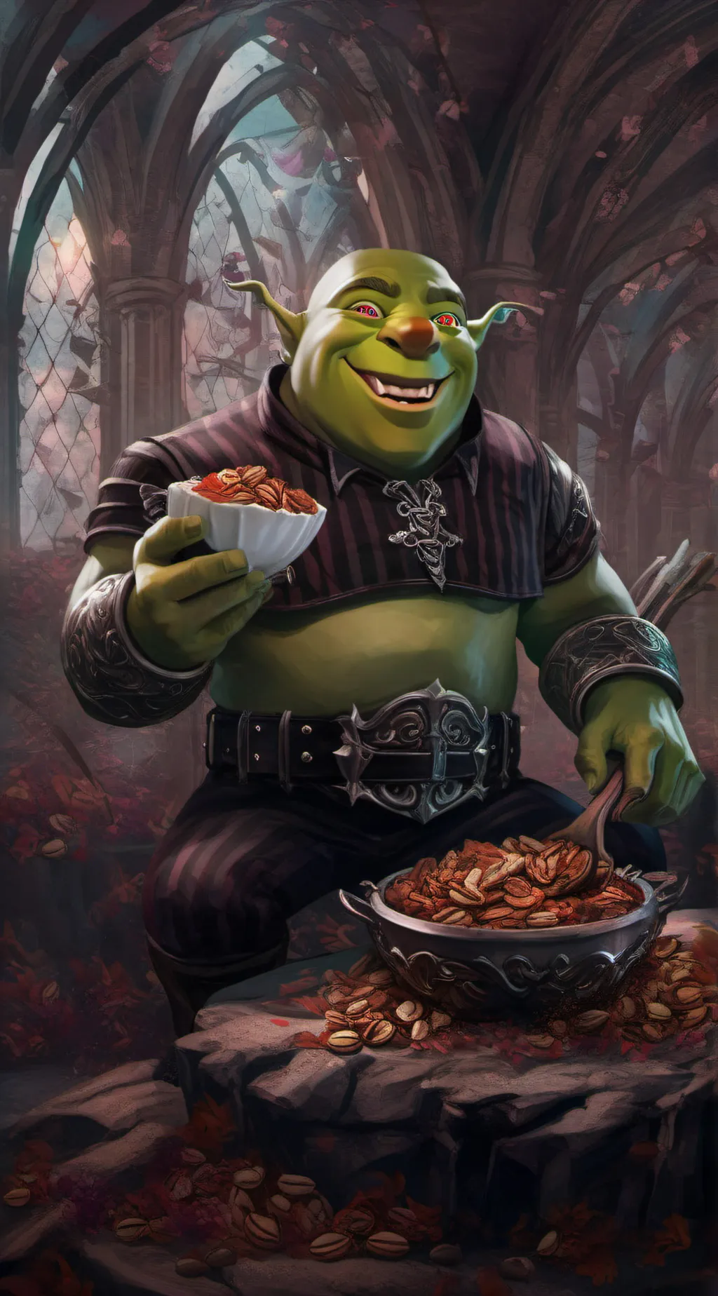 ai character: sherk background