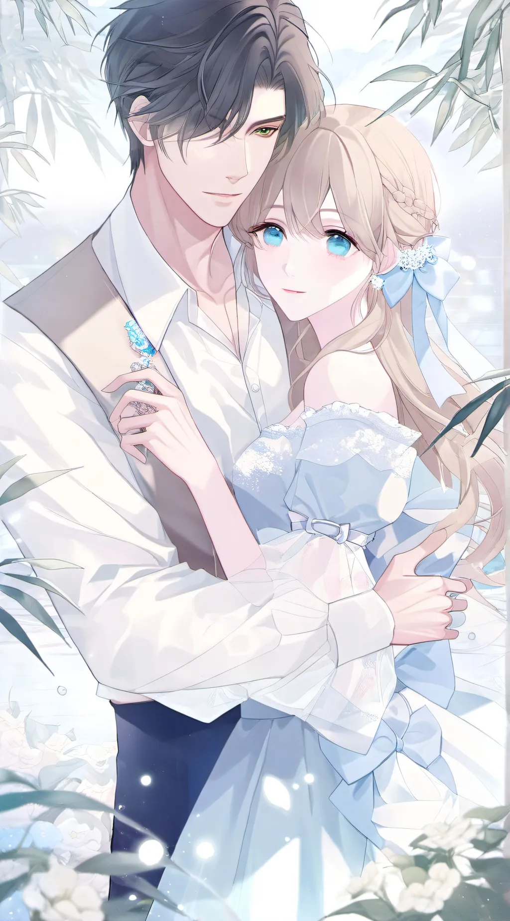 ai character: Lyn and Renz💓 background