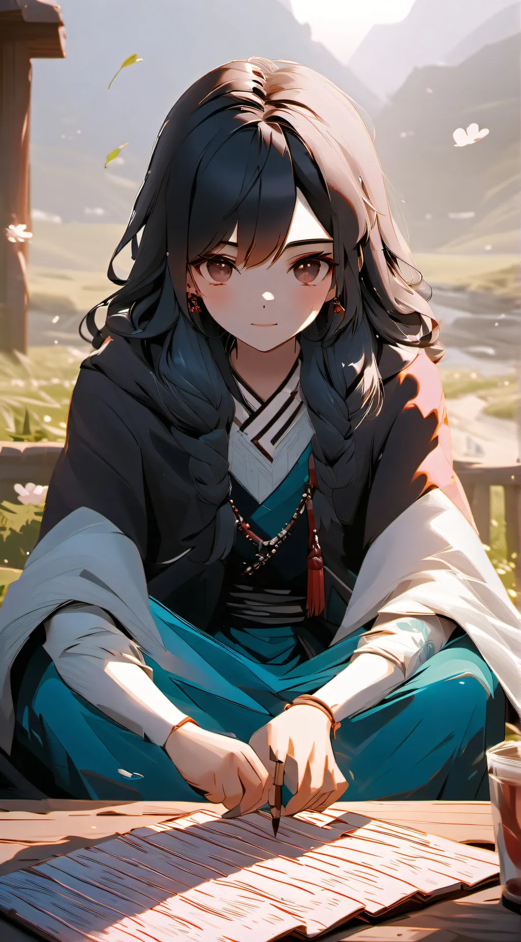 ai character: naneha background
