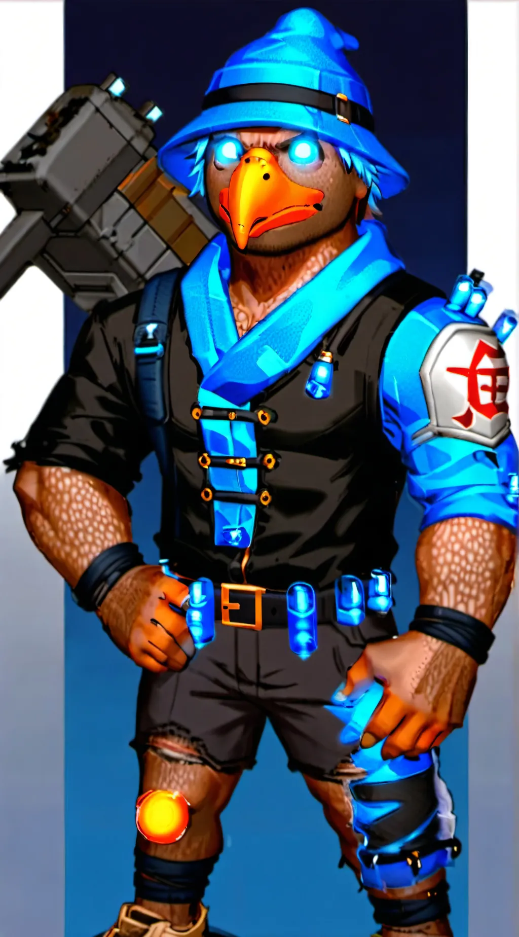 ai character: glenn background