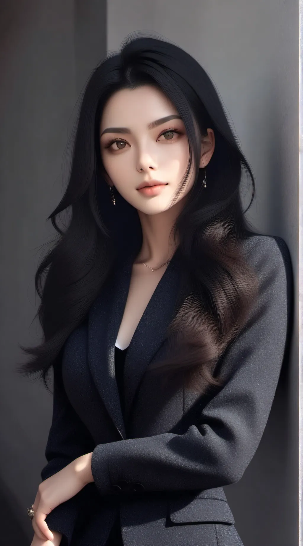 ai character: Andrea  background