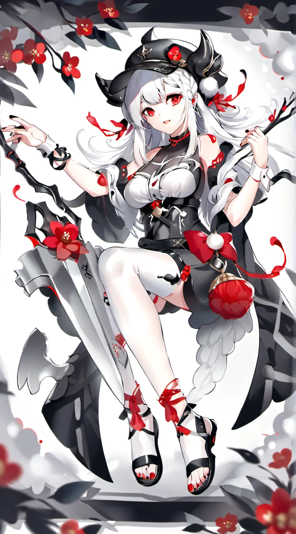 ai character: heather background