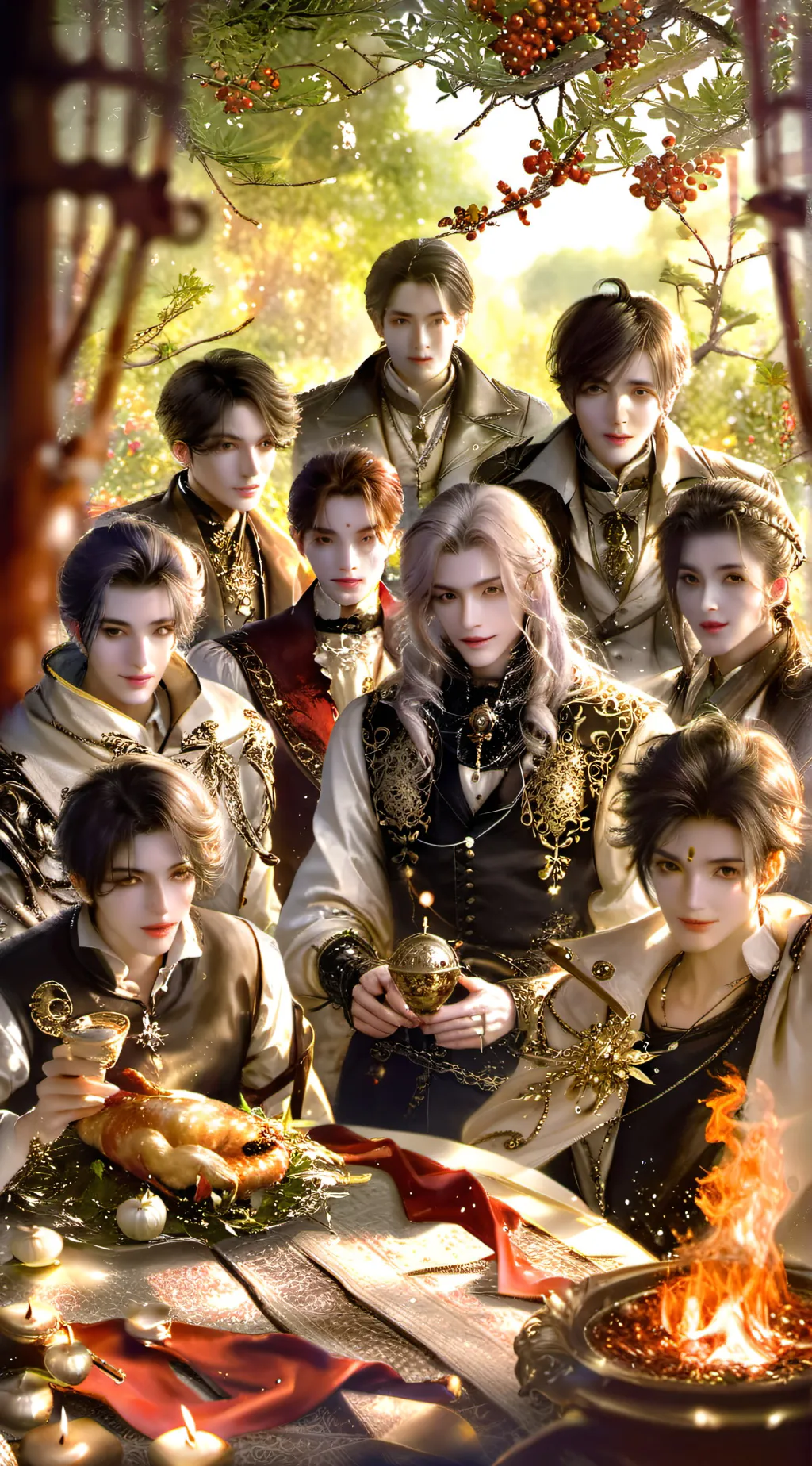 ai character: gau background