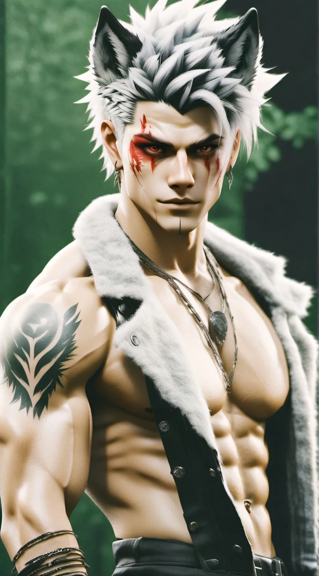 ai character: Takeo  background