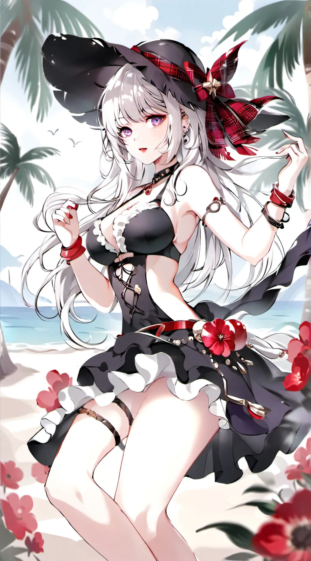 ai character: Via  background