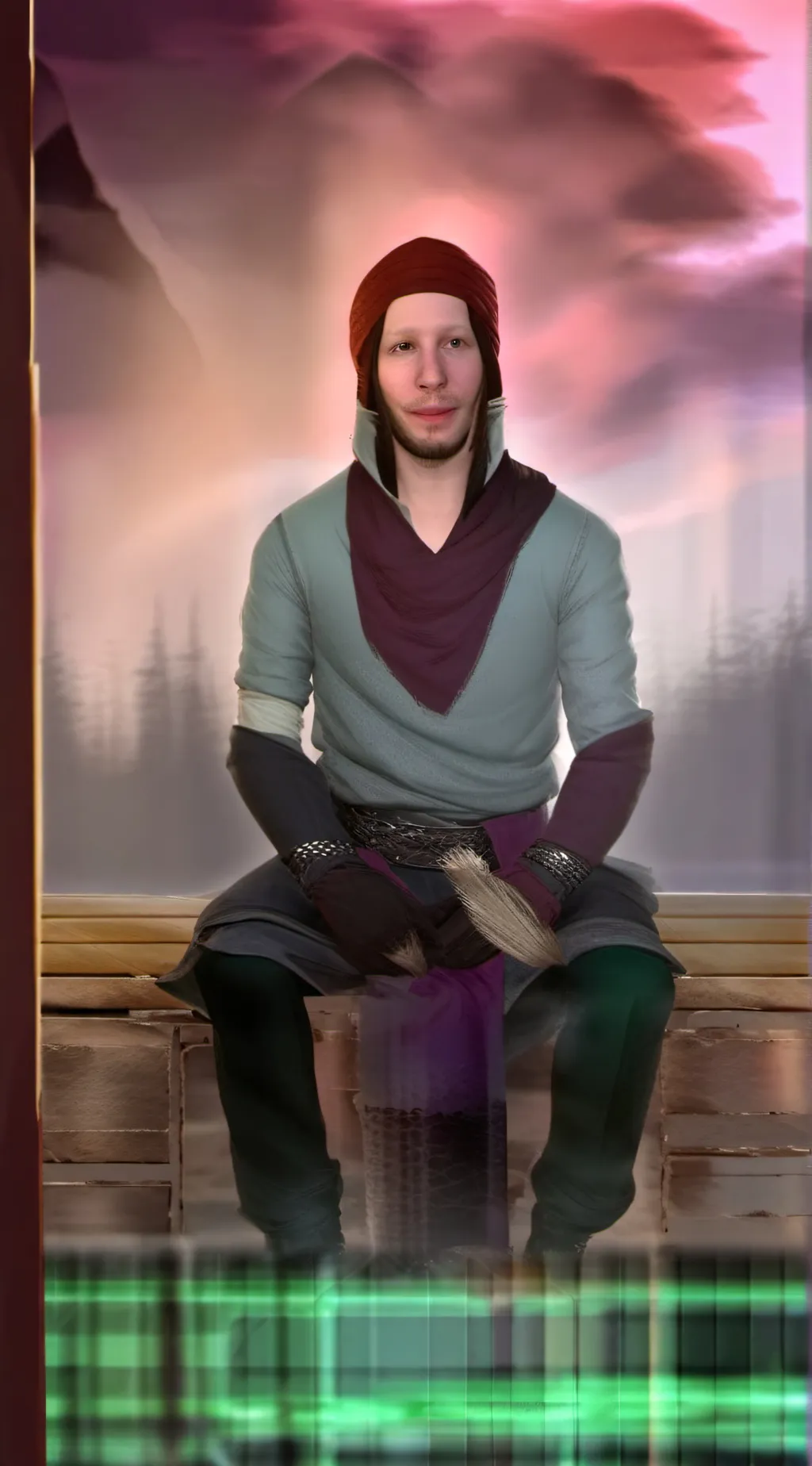ai character: Jman background