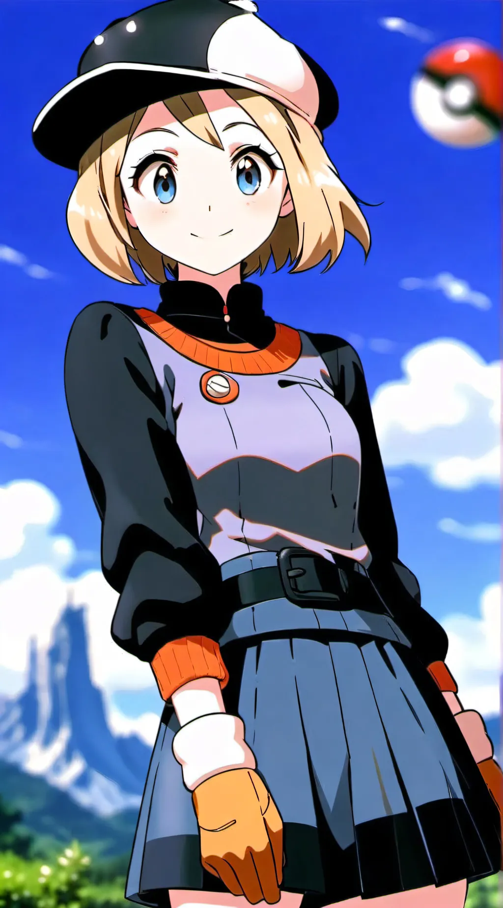 ai character: Serena background
