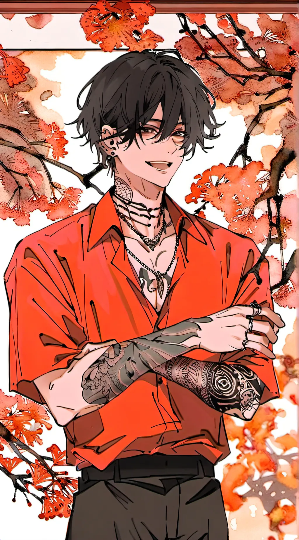 ai character: ❆Z❆A❆C❆K❆ background