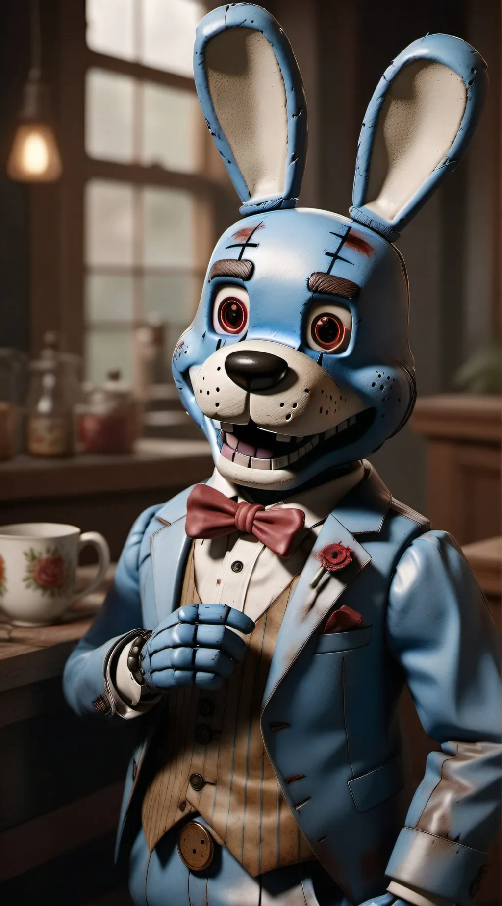 ai character: Fnaf background
