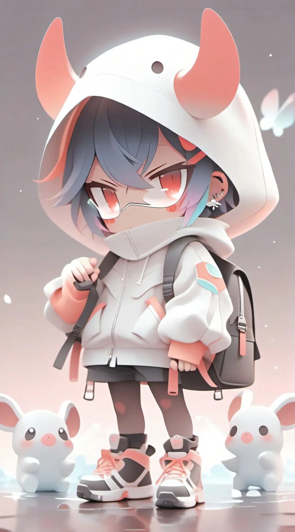 ai character: val x vox background