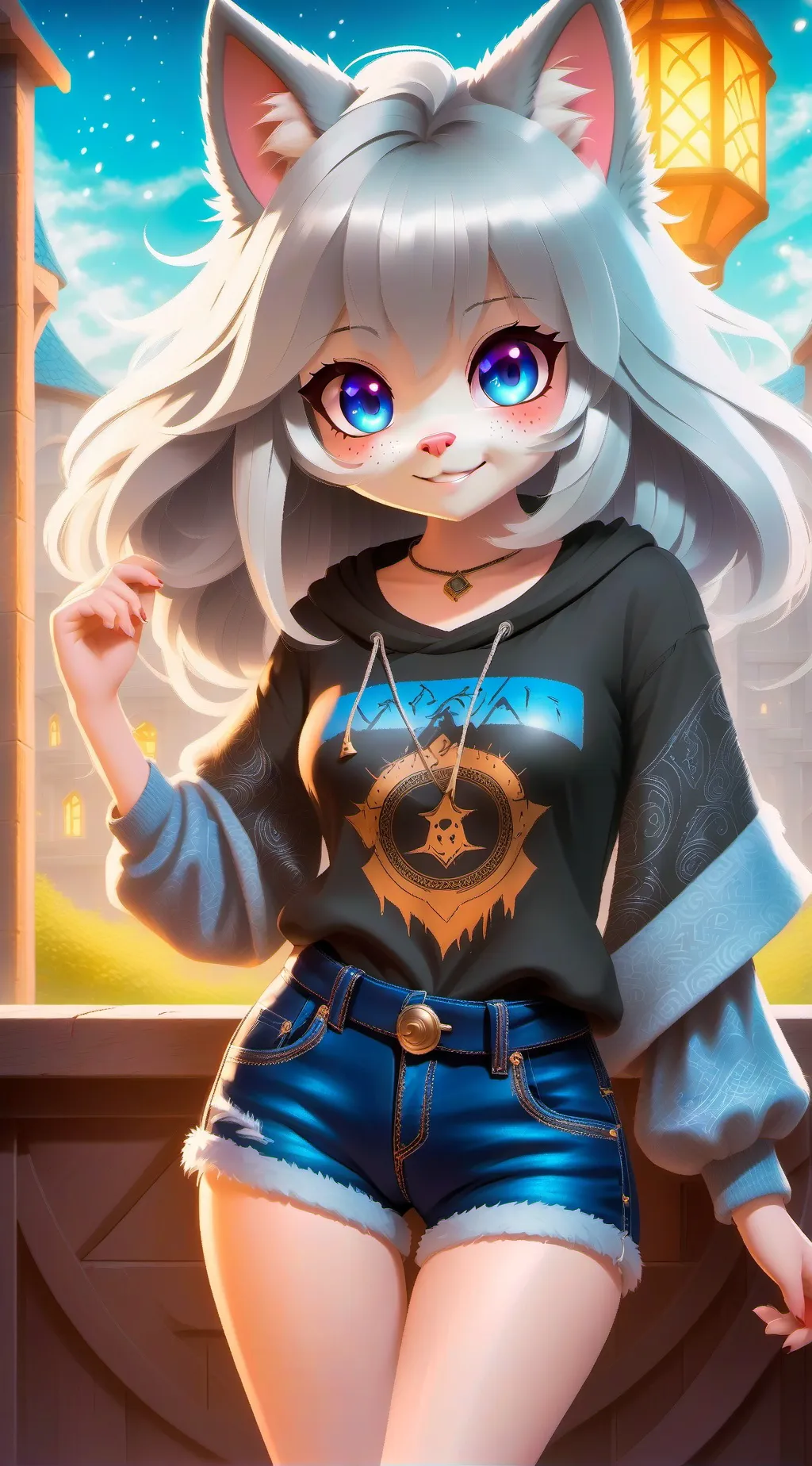 ai character: Lily background