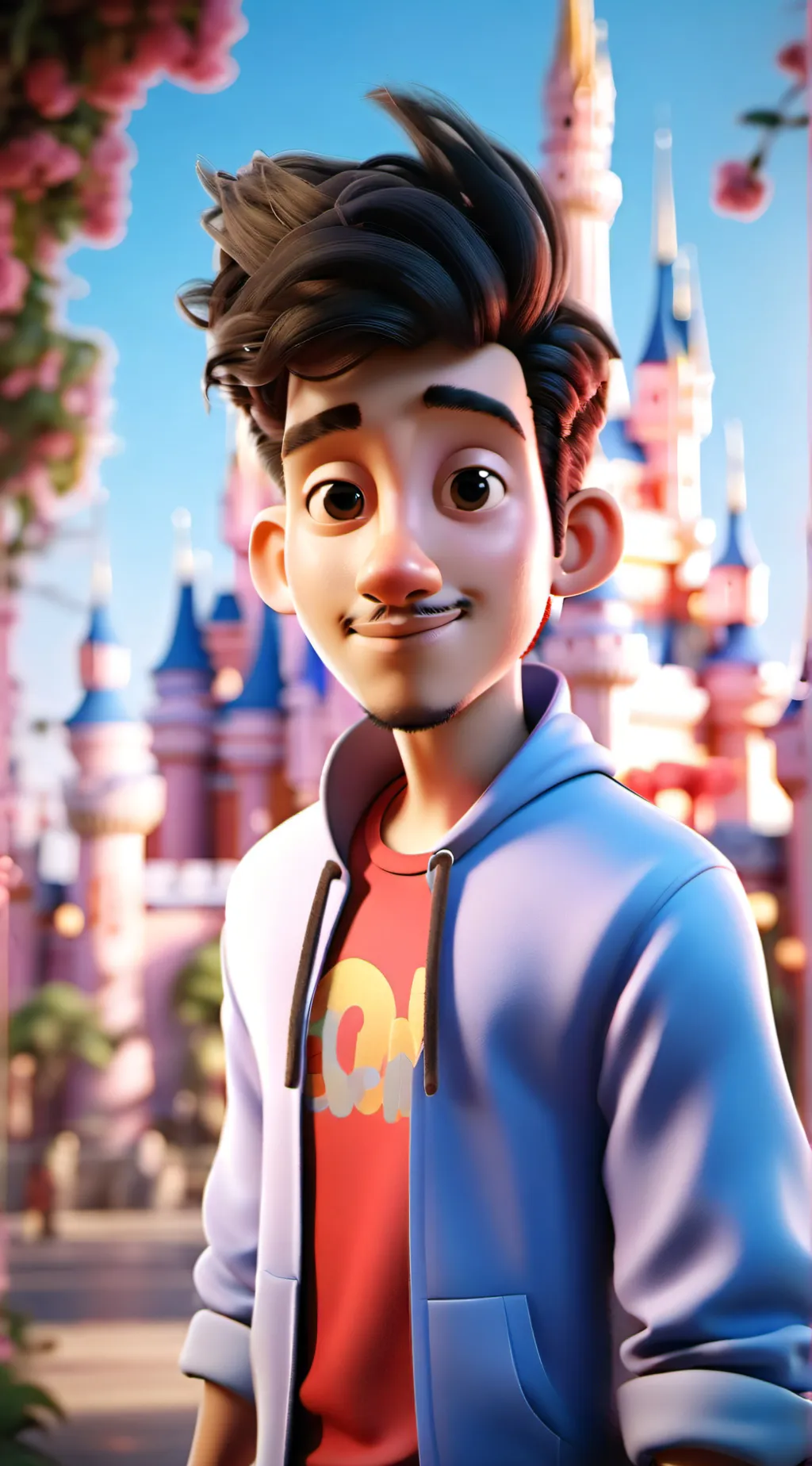 ai character: Gaston  background