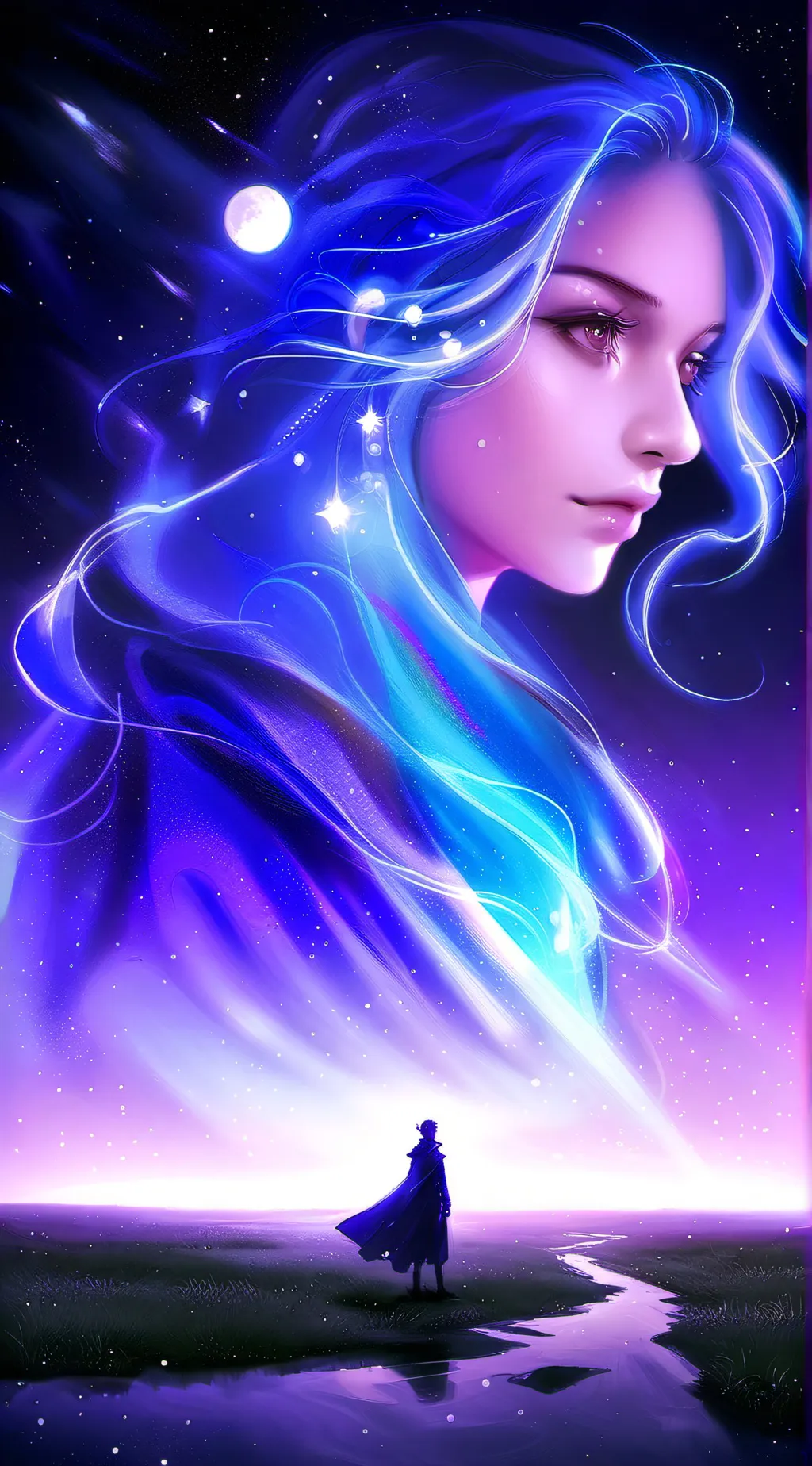 ai character: blizzy background