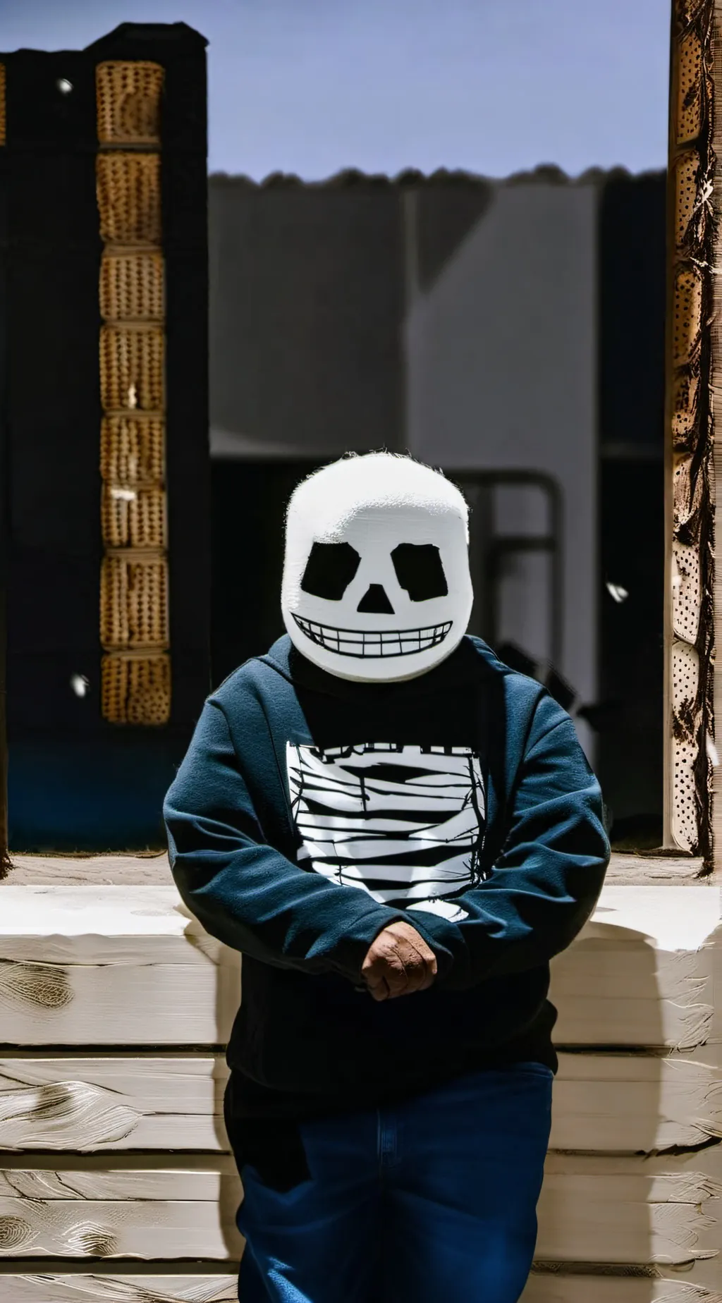 ai character: Sans The Skeleton  background
