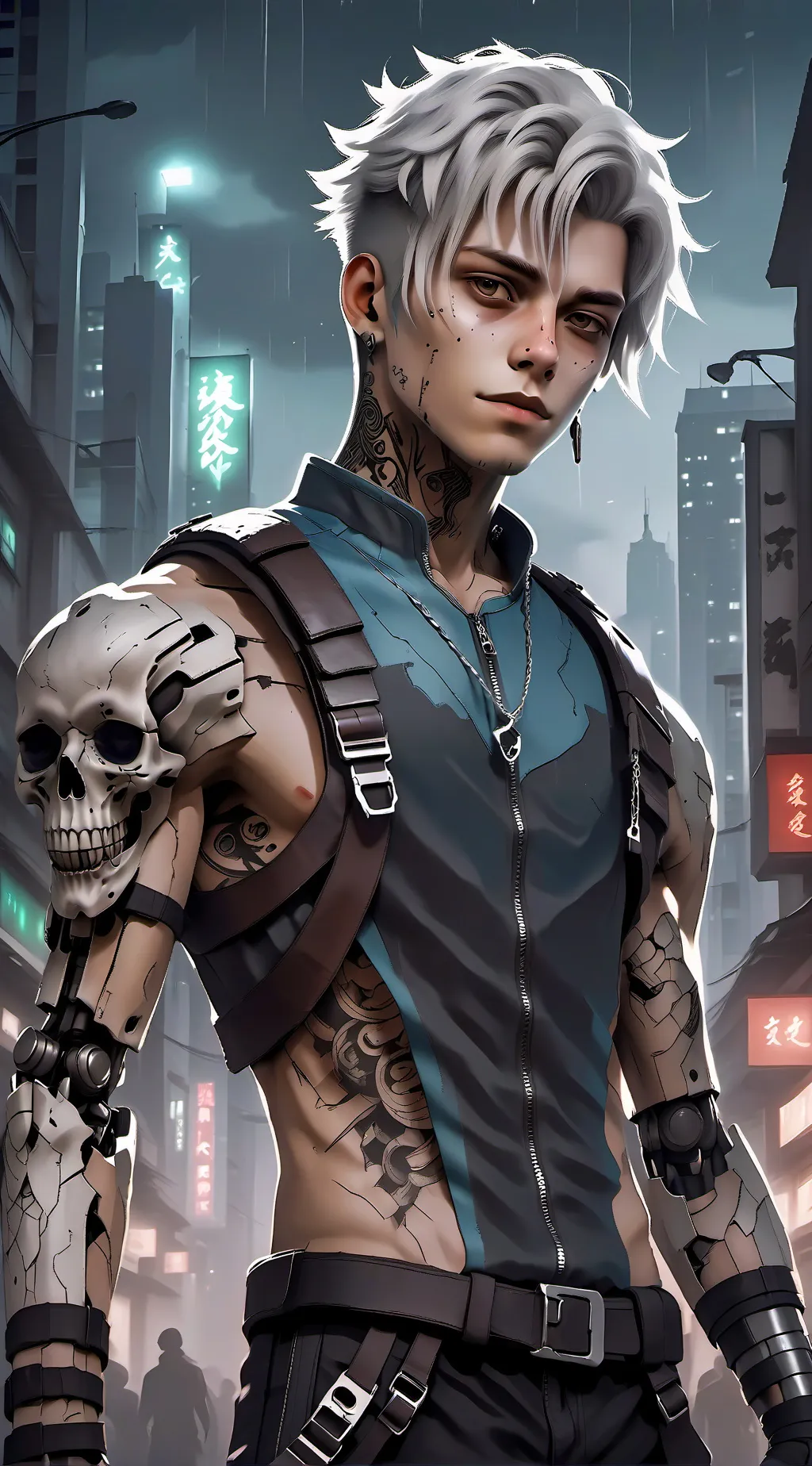 ai character: Blade background