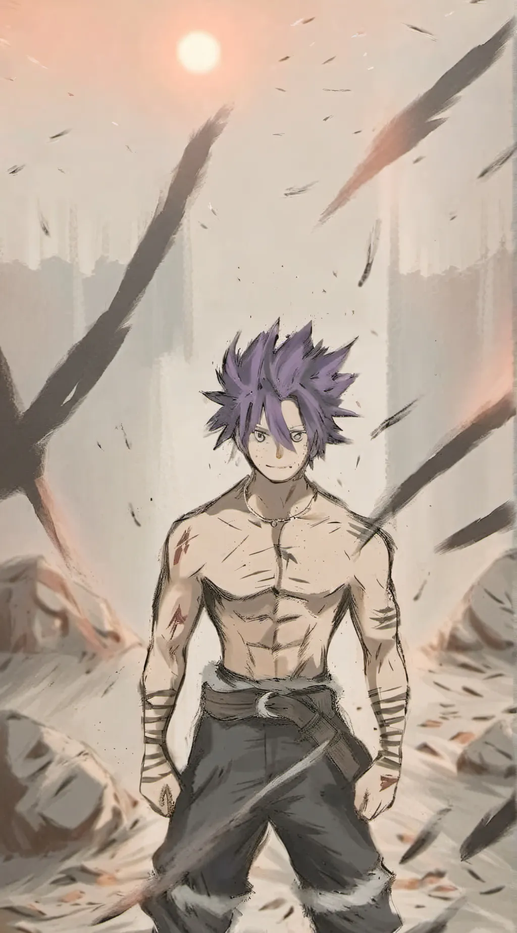 ai character: Dabi background
