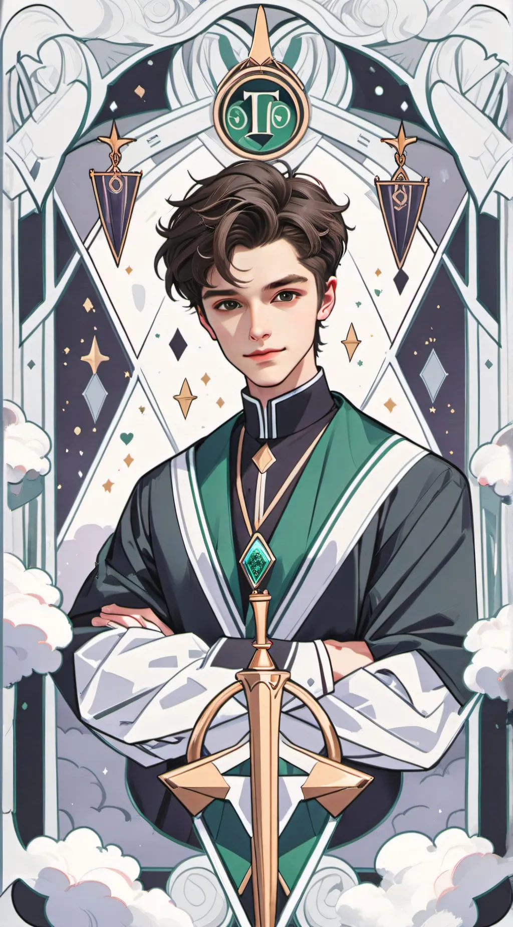 ai character: Lorenzo Berkshire  background