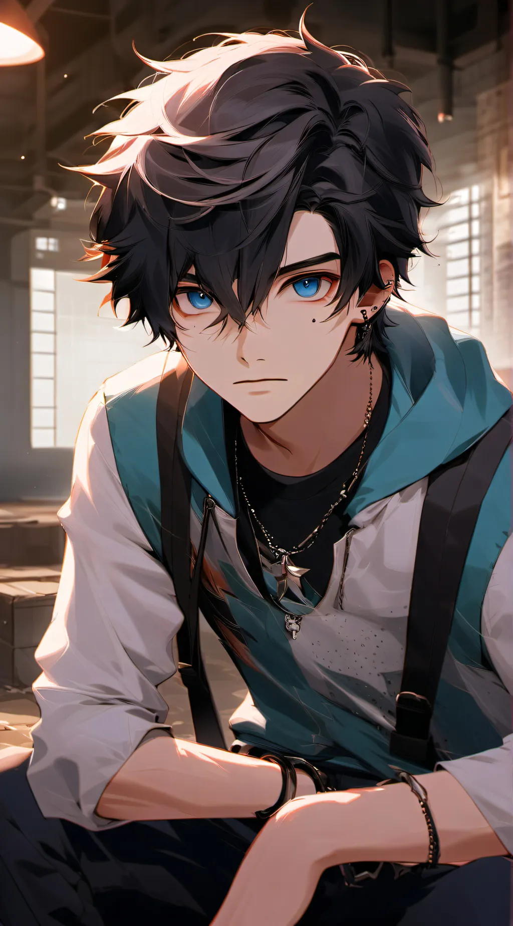ai character: caleb background