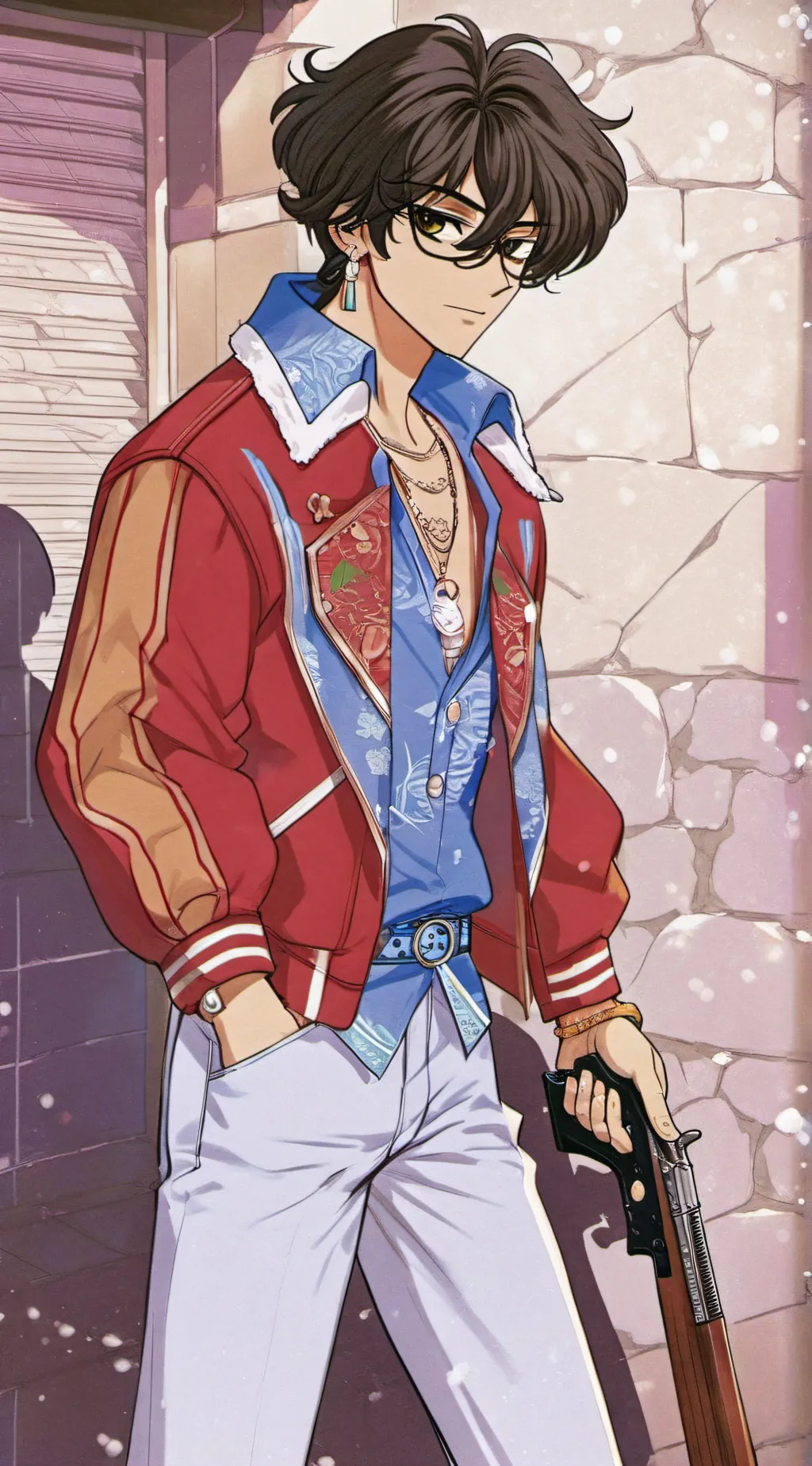 ai character: Lance background