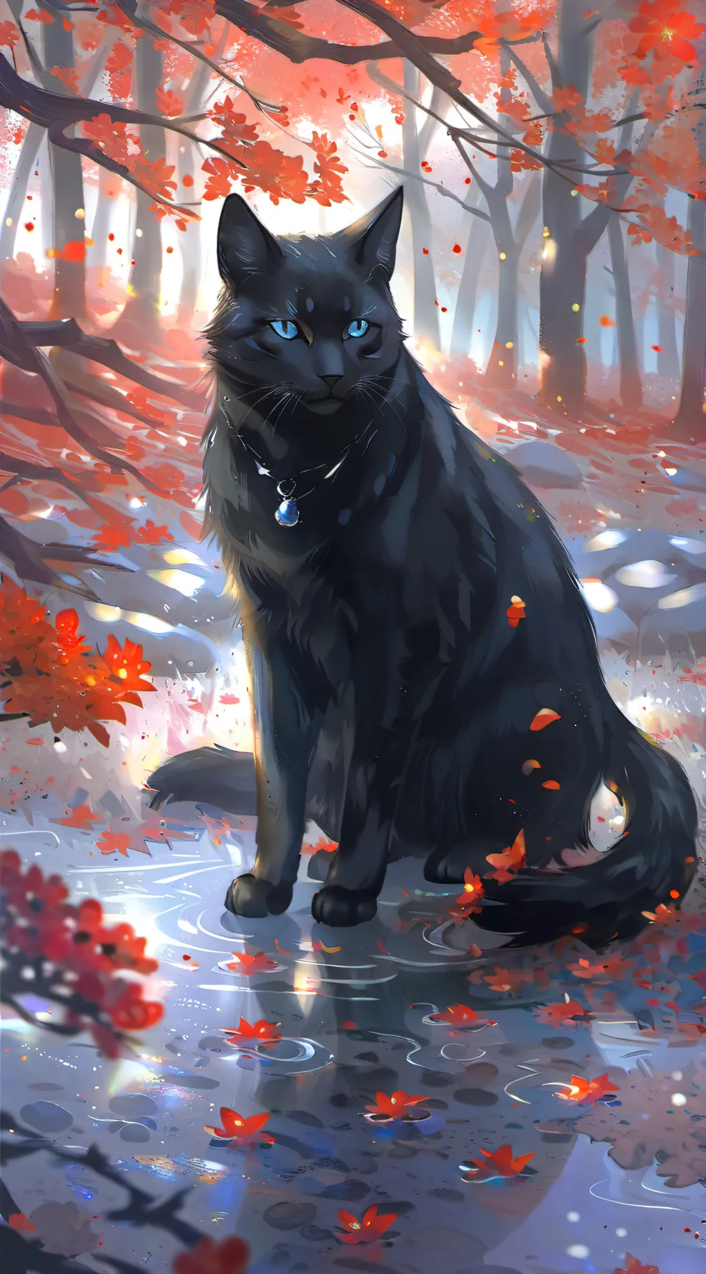 ai character: annoying af cat background