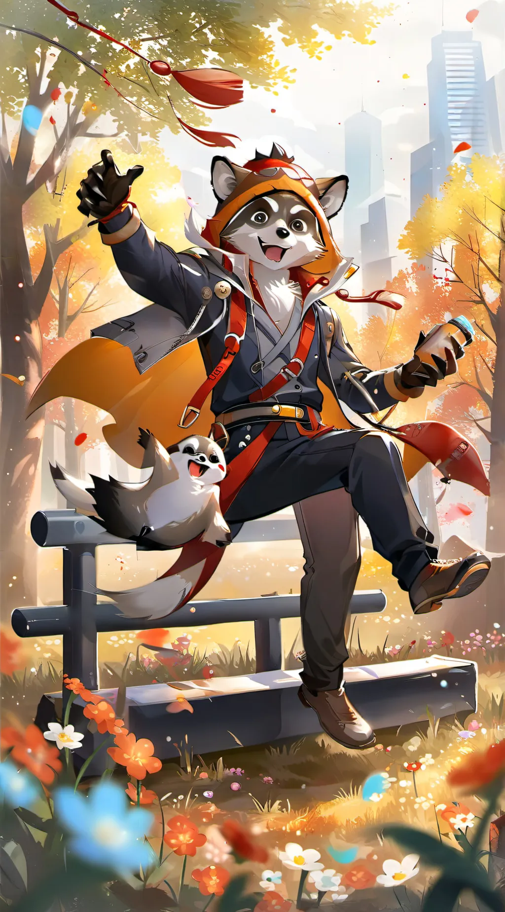 ai character: rambley background