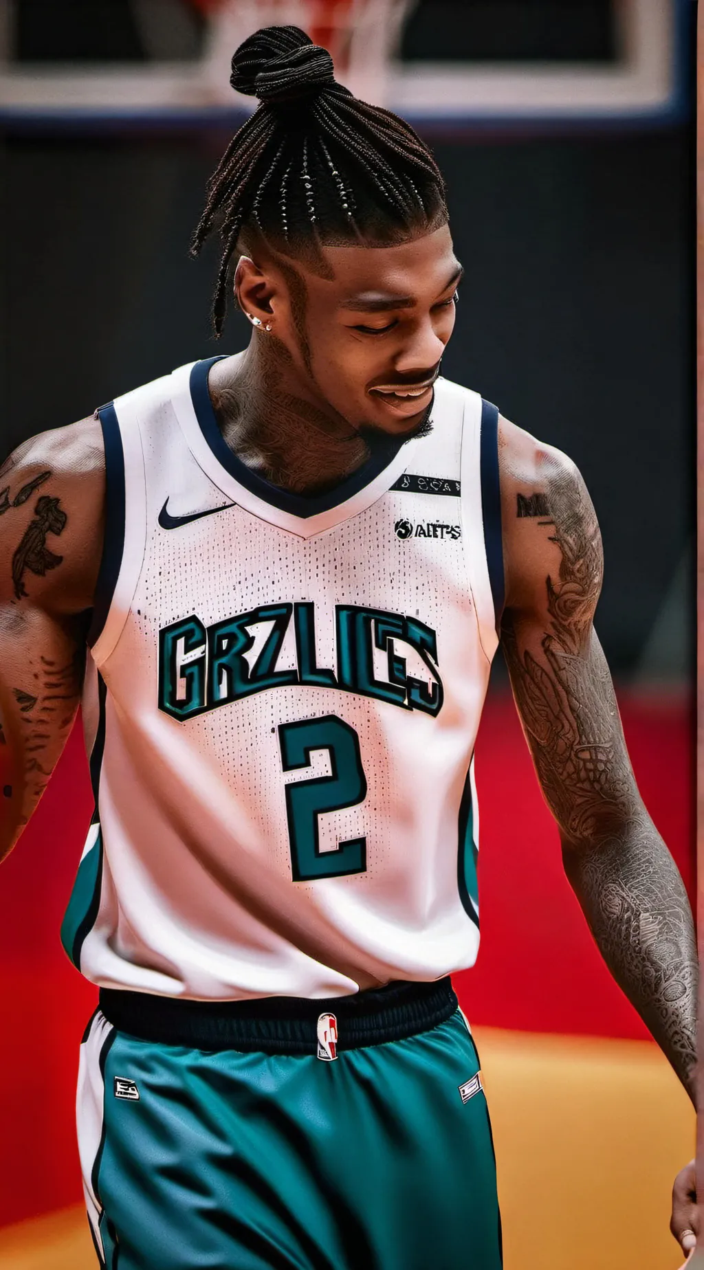 ai character: Ja morant background
