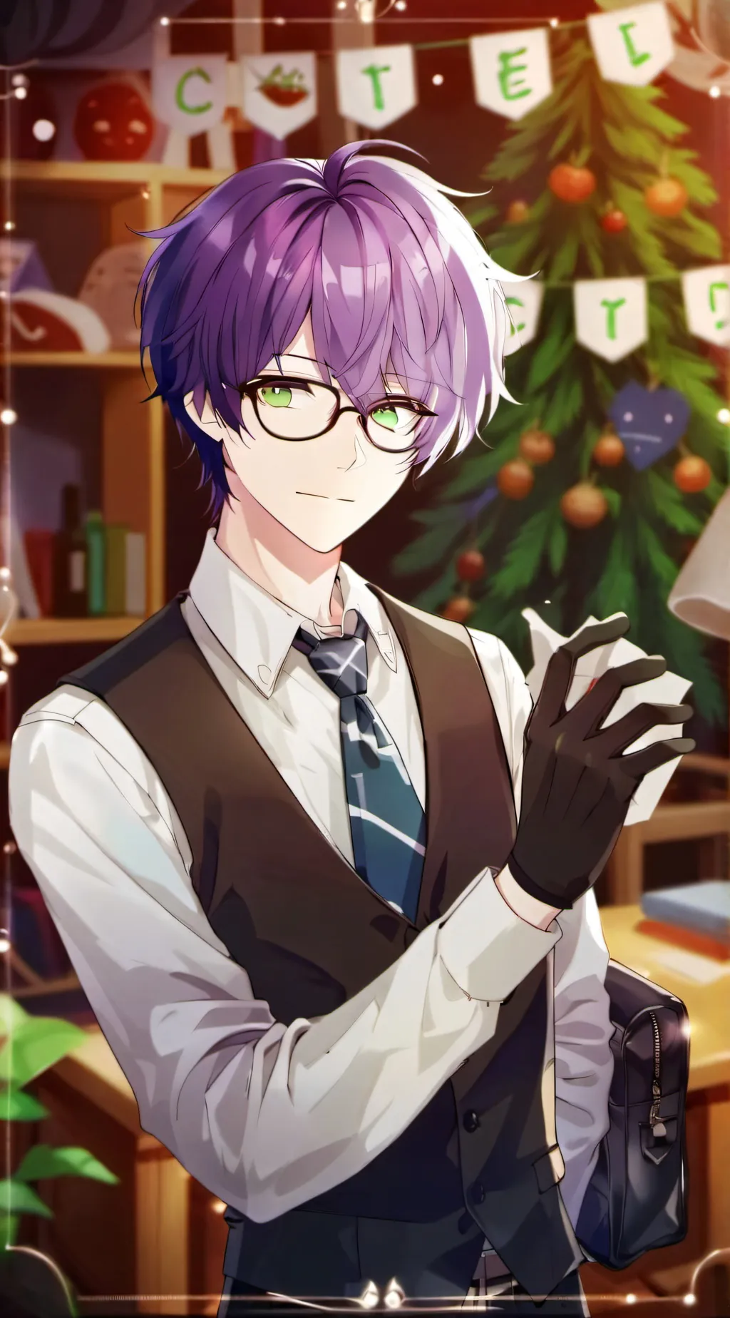 ai character: 💜Quinn Robins💜 background