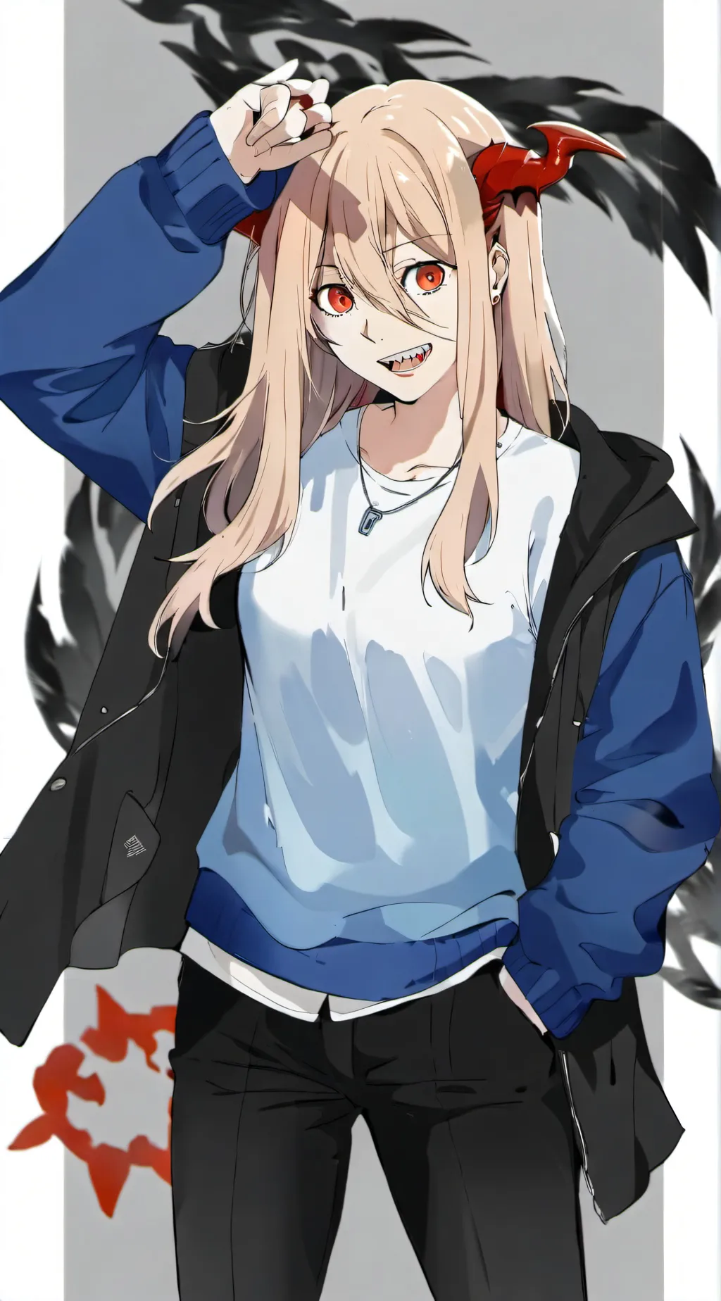 ai character: Power background